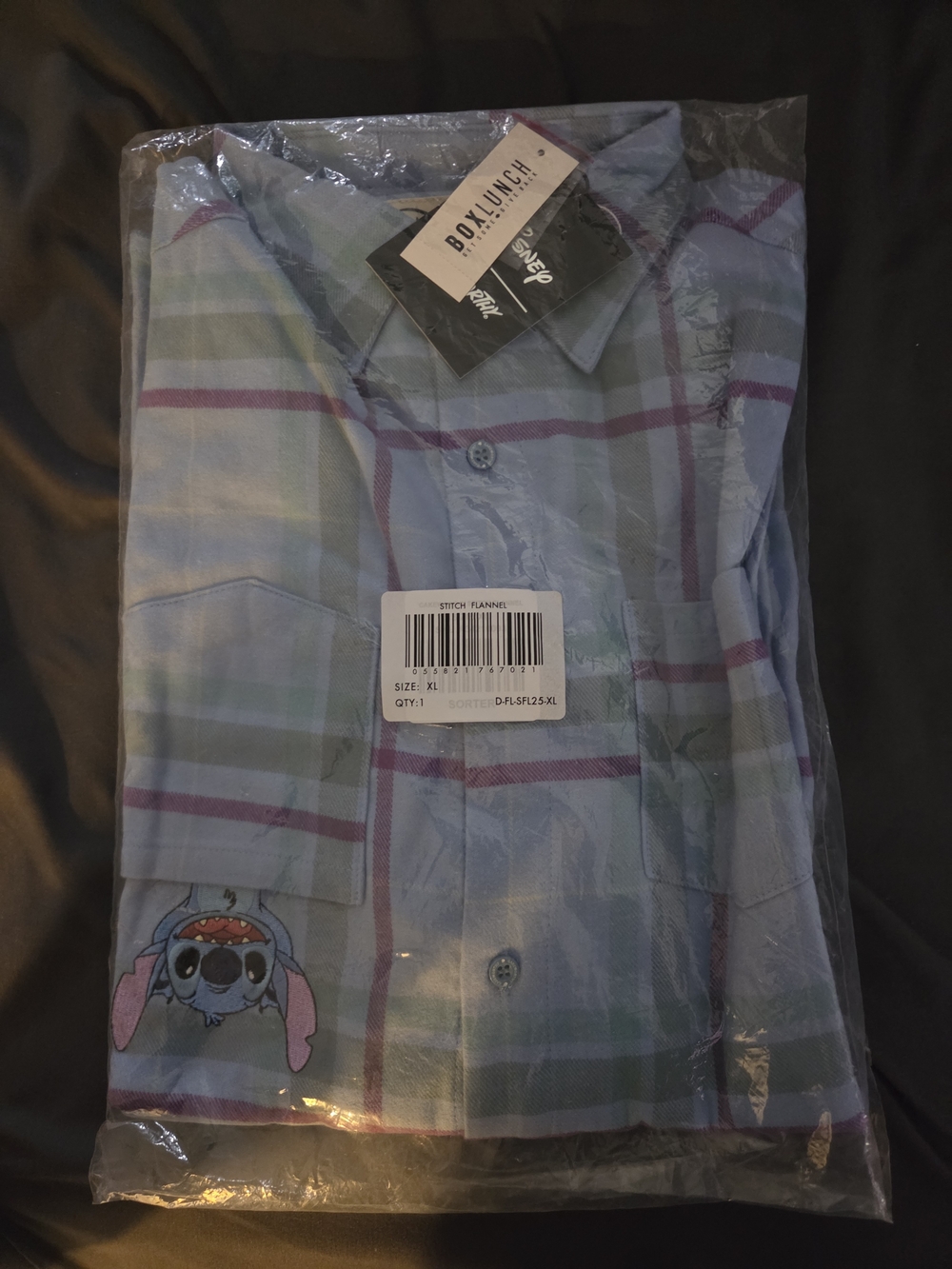 Disney Cakeworthy Stitch Flannel